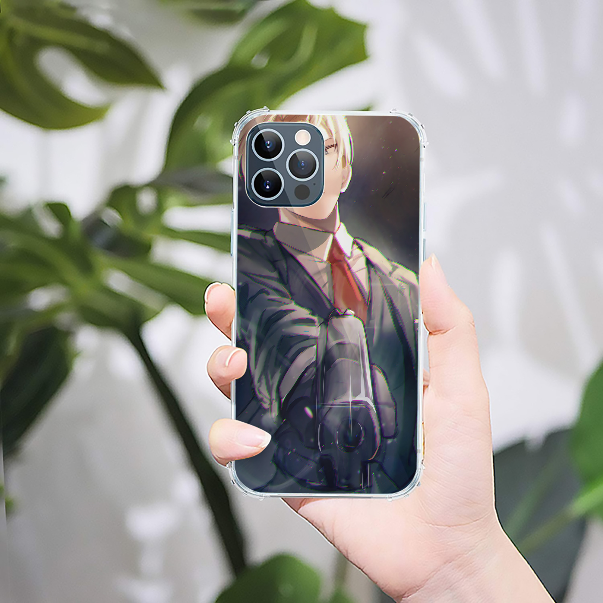 （画像用） SPY×FAMILY间谍家家酒 【iPhone 12シリーズ対応】透明スマホケース（クリアソフトケース）
